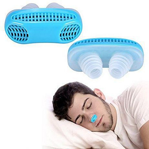 Средство от храпа SUNROZ Snorest клипса антихрап Голубой (SUN1507)