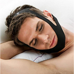 Повязка от храпа ANNEK на голову Черный (AN1052)