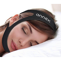 Повязка от храпа ANNEK на голову Черный (AN1052)