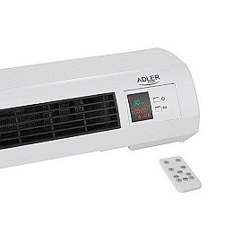 Тепловентилятор с пультом Adler AD 7714 535 x 218 x 130 мм Белый