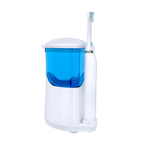 Ирригатор Professional 7 насадок + электрическая зубная щетка Nicefeel Белый (133)