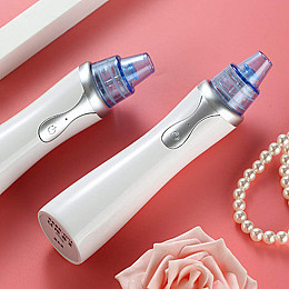 Вакуумный очиститель пор Lesko B1806 для лица пороочиститель 3 режима Белый (3760-10682a)