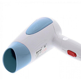 Фен дорожный для укладки волос Gemei GM -1756 Белый (300004)