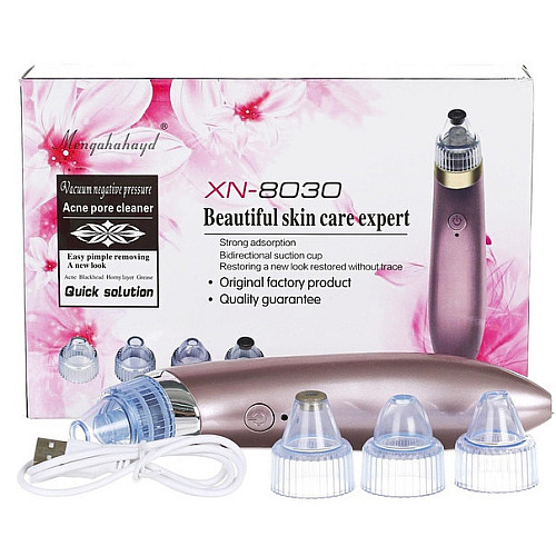 Вакуумный аппарат для чистки пор Menqshahayd Beauty Skin Care Specialist XN-8030 Розовый (lfg900012)