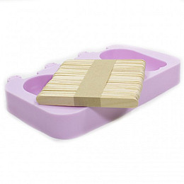 Силиконовая форма для льда CUMENSS B-1012 Blue 40 ячеек (3470-10080a)