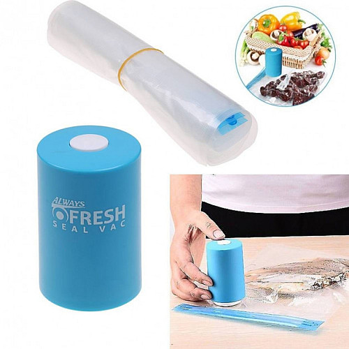 Вакуумный ручной многоцелевой упаковщик для продуктов питания Always Fresh Seal Vac