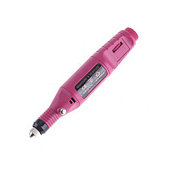 Машинка для маникюра педикюра полировка ногтей фрезер HLV MM 300 Pink