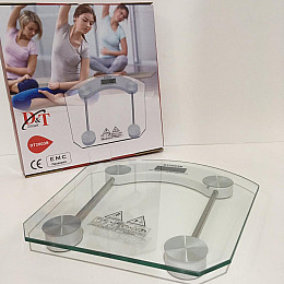 Весы электронные напольные D&T 2003B до 180 кг Прозрачные (300126)