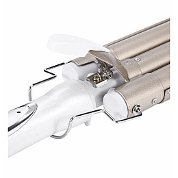 Плойка для волос Kemei KM1010 Золотисто-белая (300149)