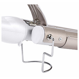 Плойка для волос Kemei KM1010 Золотисто-белая (300149)