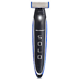 Мужская Электробритва с триммером MicroTouch Solo Black-Blue  (3sm_912884390)