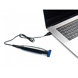 Мужская Электробритва с триммером MicroTouch Solo Black-Blue  (3sm_912884390)