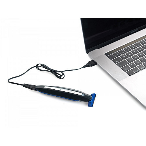 Мужская Электробритва с триммером MicroTouch Solo Black-Blue (3sm_912884390)