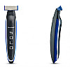 Мужская Электробритва с триммером MicroTouch Solo Black-Blue (3sm_912884390)