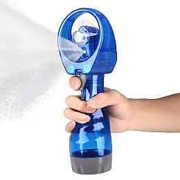 Вентилятор ручной Water Spray Water Spray Fan с увлажнителем Blue (3sm_754687473)