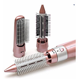 Фен для укладки волос c насадками 7 в 1 Gemei GM-4831 Розовый (300432)