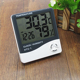 Цифровой термогигрометр Digital HTC-1 Белый (20053100254)