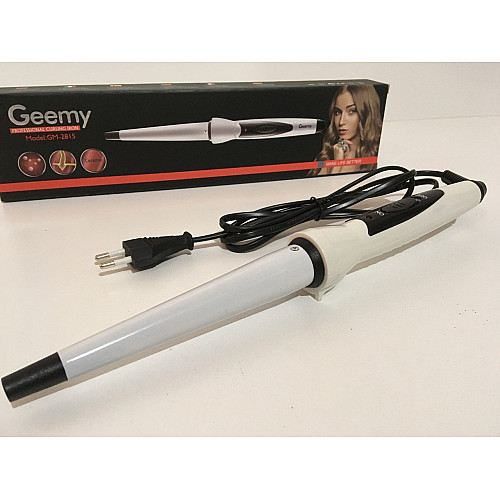 Плойка для волос конусная Geemy GM-2815 Белый (300645)