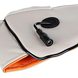 Роликовый массажер Massage Pillow для шеи, плеч и всех частей тела Бежевый (101019)