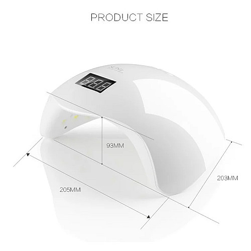 Сушилка для ногтей Adenki Sun 5 Mini Белая (77-01089)