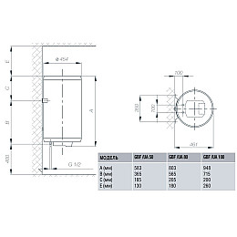 Водонагреватель Gorenje GBF 100/UA (GBF 100) (5970499)