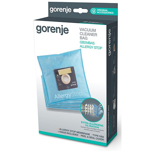 Мешки для пылесоса Gorenje Bag Set GB2MBAS (6384926)