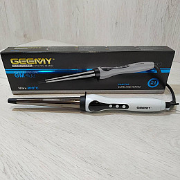 Конусная плойка GM-403 Max 210°c Белая (300802)