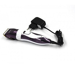 Профессиональная аккумуляторная машинка для стрижки Gemei GEMEI GM 6062 Фиолетовая (300815)