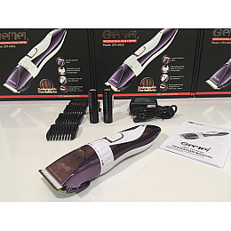 Профессиональная аккумуляторная машинка для стрижки Gemei GEMEI GM 6062 Фиолетовая (300815)