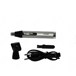 Гигиенический триммер для носа ушей и бороды Gemei GM-3105 Серебристый (300880)