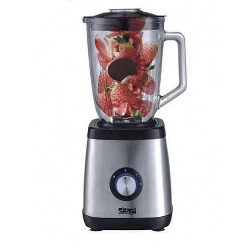 Блендер + кофемолка DSP KJ2003 1.5L 350W Серый (300890)