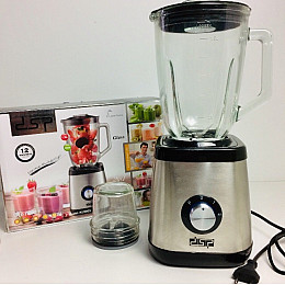 Блендер + кофемолка DSP KJ2003 1.5L 350W Серый (300890)