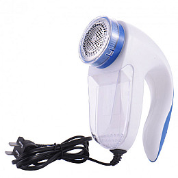 Машинка для стрижки катышков профессиональная Lint Remover 5880 Бело-синяя + запасной нож (2S-00500)