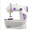 Мини швейная машинка Sewing Machine FHSM - 201 4 в 1 с подсветкой и адаптером
