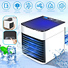 Портативный переносной мини кондиционер 2X SPEED LED Arctic Air ULTRA 10 Вт c функциями охлаждения, очистки, увлажнения воздуха Белый