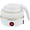 Электрочайник складной силиконовый дорожный Silicon Kettle 7107, белый