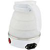 Электрочайник складной силиконовый дорожный Silicon Kettle 7107, белый