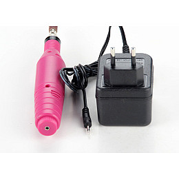 Машинка-фрезер для полировки ногтей маникюра и педикюра MHZ MM 300 Розовая (006219)