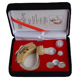 Комплект 1+1: Заушной слуховой аппарат (усилитель слуха) Xingmа xm 909e (1007804-Other-1)