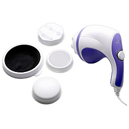 Вибромассажер ручной As Seen On TV Relax Tone (1001250-WhiteBlue-2)