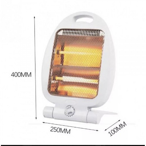 Обогреватель инфракрасный кварцевый Crownberg CB-7745 800W White (112154)