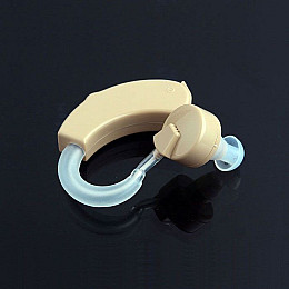 Слуховой аппарат Cyber Sonic усилитель слуха + 3 батарейки + футляр