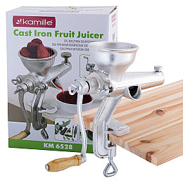 Соковыжималка ручная Kamille 19 х 10,5 х 29 см Светло-серый