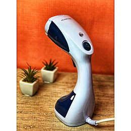 Отпариватель ручной для одежды Glamouric Steamer Df-019 пароочиститель для вещей и штор 1100 Вт Белый