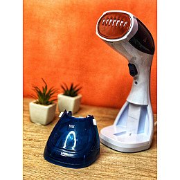 Отпариватель ручной для одежды Glamouric Steamer Df-019 пароочиститель для вещей и штор 1100 Вт Белый