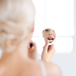 LED Лампа с зеркальцем Blitzwolf BW-LM1 (Белая)