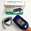 Пульсоксиметр Pulse Oximeter JZK LK87 на палец с монитором кислорода в крови и пульса Fingertip Pulse Oximeter LK87