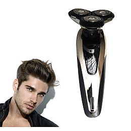 Электробритва аккумуляторная Gemei GM 7720 Черная