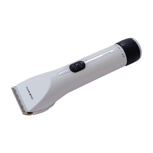 Машинка для стрижки волос аккумуляторная PROMOTEC PM-363 Белая