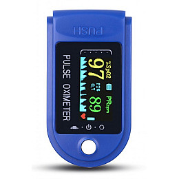 Пульсоксиметр на палець для вимірювання кисню в крові JT Blue (254116144)